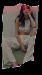 OMGBKK LACIE CROP เสื้อแขนครอปยาวผ้าลูกไม้ ปกกะลาสี