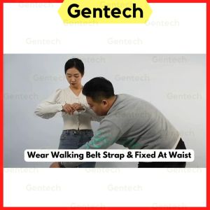 Salorie Walking Rehabilitation Patient Transfer Belt Wheelchair Support Hand Belt for Disabled Patient