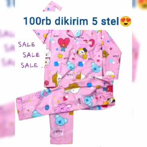 Grosir Piyama anak lengan panjang murah