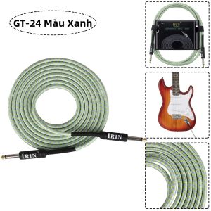 IRIN | IRIN 3M 6.35mm Âm Thanh Cáp Guitar Đa Năng Khuếch Đại Dòng Nhạc Cụ Kết Nối Cáp Truyền Cho Nhạc Cụ