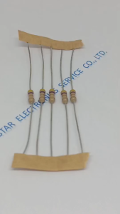 Resistor ตัวต้านทาน 4.7 OHM 1/4W 5% พร้อมส่ง (แพ็ค 5 ชิ้น)