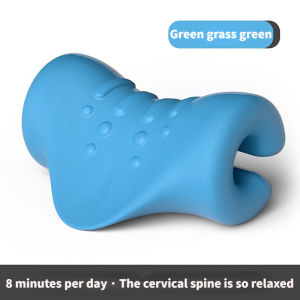 Cervical Spine Stretch Gravity Muscle Relaxation Traction Neck Stretcher Shoulder Massage Pillow Relieve Pain Spine Correction