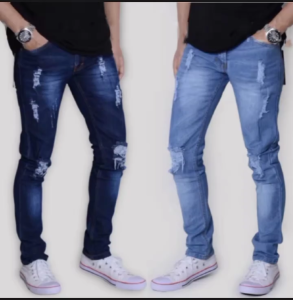 Celana Jeans Pria Skinny Sobek Premium Murah & Desain Terbaru 2025