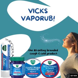 VICKS VAPORUB: A Comprehensive Guide to Sizes 5G, 10G, 25G, 50G, and 100G