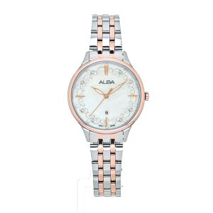ALBA นาฬิกาข้อมือผู้หญิง Ikebana Quartz รุ่น AH7CR2X ขนาด 32 mm.