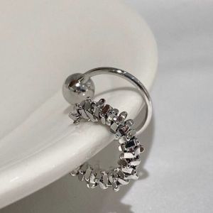 Paris Raindrop Ear Clip New 2023 Dragon Year Minimalist Cold Beauty Personality Niche Ear Accessories for Women