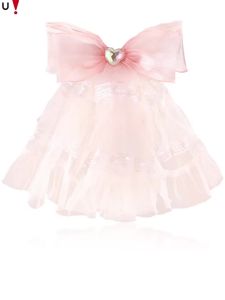 ajidou | Birthday Princess Hair Clip With Lace Bow