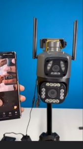 V380 Pro CCTV Camera Outdoor 8MP Dual Lens Wireless WiFi Waterproof IP Camera Night Vision Home Smart Security