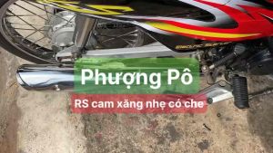 ⚡️FREESHIP⚡️ Pô WAVE RS móc cam xăng nhẹ có che chống nóng cho RS-WAVE A 16-FU NEO TQ-RS TQ