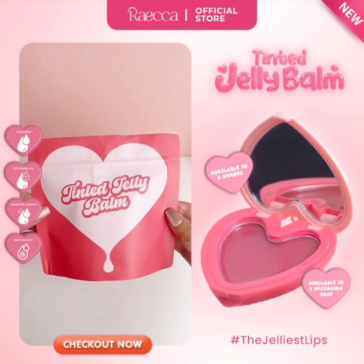 [New Launching] Raecca Tinted Jelly Balm [Tinted Lip Balm]