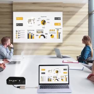 kebidumei | Cáp Chuyển Đổi USB-C Sang VGA Đầu Đực-cái Loại C Dùng Cho Laptop MacBook PC Màn Hình Máy Chiếu - Bộ Chuyển Đổi USB 3.1 Sang VGA