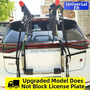 ZENTORACK | Universal 6th Generation Rear Bike Rack Does Not Block License Plate