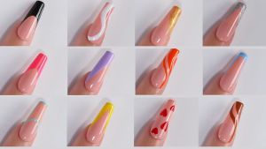 Nail Art Line Polish Gel Kit LED Paint Nails Drawing Polish DIY Painting Varnish Liner Gel Tool