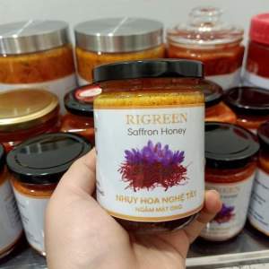 Mật ong ngâm nhụy hoa nghệ tây kết hợp cùng đông trùng hạ thảo