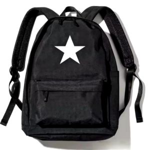 Tas ransel anak sekolah keren/Tas gendong anak sablon bintang putih polos