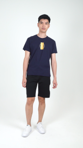 Forest  Baju T Shirt  Lelaki | Forest Regular Fit Graphic Printed Round Neck Short Sleeve T Shirt Men - 24080