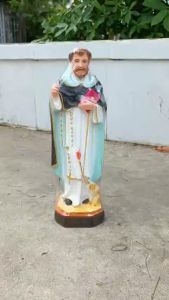 Tượng Thánh Đa Minh cao 40cm tượng thánh tông đồ công giáo chất liệu nhựa composite