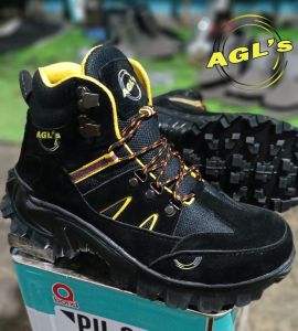 Sepatu Safety Pria Ankle Boots Suede ARMOR