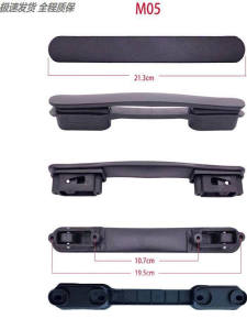 Durable Luggage Handle Accessories Suitcase Carryon Bag Leather Handbag Repair Parts Long-lasting Pull Rod Bag Parts