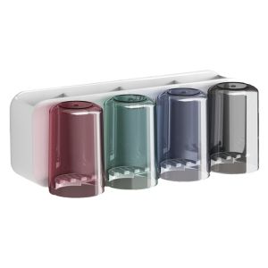 youqin | Wall Mount No Drilling Toothbrush Toothpaste Holder Set