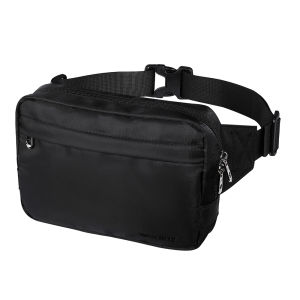 WATERFLY Fanny Pack Waist Bag Belt Bag for Women Men Crossbody Bags Theft Fashion Waist Packs for Hiking Running Travel Walking