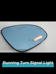 Honda Civic X FC 10th 2016-2021 BSM Blue Mirror with LED Signal Lamp Side Rearview Winker Mirror Lens VACC AUTO Acces