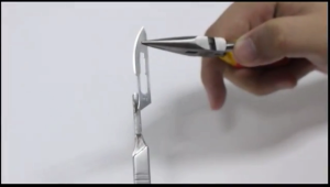 Carbon Steel Carving Metal Scalpel Utility Knife Engraving Craft knive Surgical Scalpel Paper Cutting Tool Stationery Knife