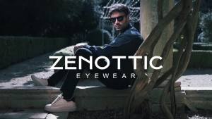 ZENOTTIC UV400 Protection Polarized Sunglasses Men - Square Durable TR90 Lightweight Frame Carbon Fiber Men Sunglasses