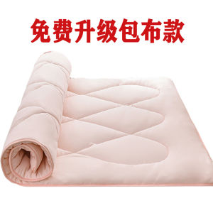 หมอนรองพิงคุณภาพสูงแบบพับได้ที่นอนผ้าฝ้ายแท้สำหรับนักเรียน บ้านพักชั้นเดียว ขนาดเตียงส่วนบุคคล หมอนรองพิงที่นอนแบบพับได้