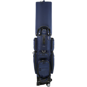 PGM GOLF | 360 Swivel Wheel Extendable Hard Shell Golf Bag
