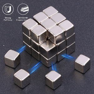 【XZxinzhan】10Pcs Strong Neodymium Magnets Square Rare Earth Magnets Heavy Duty for Crafts Fridge Whiteboard Office Dry Erase Board