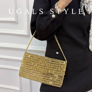 UGALS | Túi Xách Dây Đeo Retro Handmade Dung Lượng Lớn
