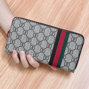 High-End Ladies Wallet 2025 New Style Card Holder Dual Function Small Popular Large Capacity Simple Elegant Leather Purse