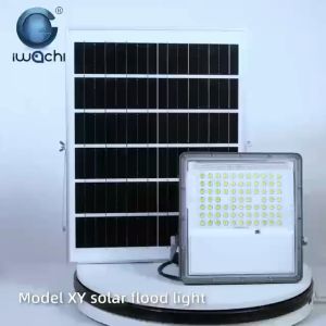 [SIRIM] IWACHI 50W/100W/150W/200W 3 COLOR SOLAR LED FLOODLIGHT HIGH GRADE REMOTE CONTROL OUTDOOR SOLAR CHARGING FLOODLIGHT COMPLETE WITH SOLAR PANEL