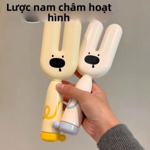 LUTUMEI | Lược Massage Từ Tính Thiết Kế Dễ Thương Cho Tóc Mượt Mà Và Bồng Đẹp