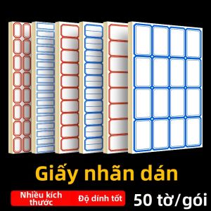 KEMENGYANG | Nhãn Trắng Đa Năng 50 Tờ