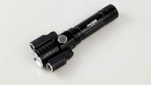 COD TaffLED Senter LED Telescopic Zoom Cree T6 + 2 x XPE 1500 Lumens - KS-737