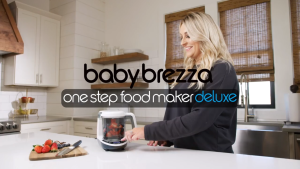 Baby Brezza One Step™ Baby Food Maker Deluxe: Steamer & Blender For Homemade Baby Food