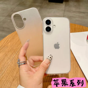 Ultra-Thin Frosted PC Hard Shell Protective Case for Apple iPhone Matte Finish Skin-Like Feel Shock-Resistant Bare Phone Cover