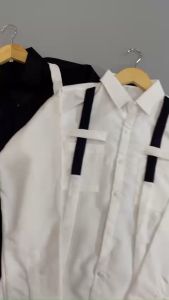 Áo sơ mi nam tay dài trơn viền vai vải lụa co dãn form chuẩn body kiểu hàn quốc mẫu mới nhất cao cấp chuẩn thời trang