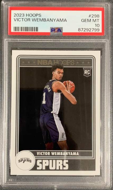 Victor Wembanyama Wemby Graded Rare Nba Cards . Preloved (Repriced Cheaper)  Wemby Graded Prizm Rc #8 Sgc 10 Nba Card Collection For Ages 8+ Unisex Nba  Card Set With Various Grades - Lazada | Lazada PH