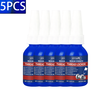 LOOLIFL 243-271 Medium to High Strength Thread Locking Agent Thread Adhesive Waterproof Corrosion-Resistant And Highly Stable