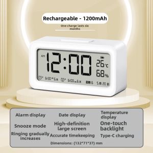 deli | Strong Wake-up Learning Alarm Clock for Students and Children 2025 New Version