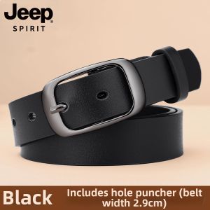 Jeep | Genuine Leather Women Belt Wide