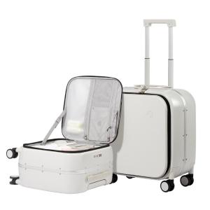 Aluminum Frame Carry-On Suitcase Lightweight Password Box Womens 18 Inch Travel Pull Rod Box Mens Fashion Hardshell Bag