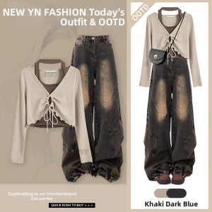 YNY | Salt-Style Light Sophistication Early Autumn Wear Set
