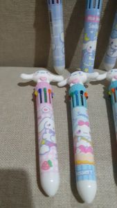 PULPEN CETEK / PENA / BOLPEN TINTA 10 WARNA WARNI CINNAMONROLL