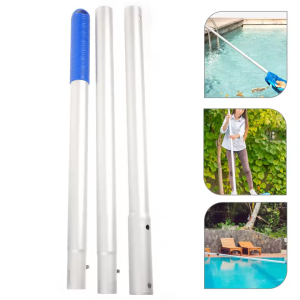 Heavy Duty Aluminum Alloy Swimming Pool Pole Adjustable Telescopic Pool Cleaning Pole Durable Pool Accessories Kit