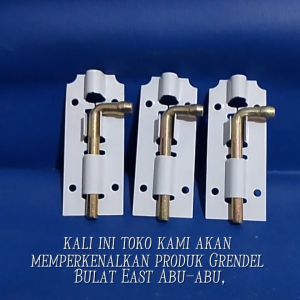 Grendel Bulat Slot Pintu Selot Pintu Abu-abu East 2inch 3inch 4inch Grendel Pintu
