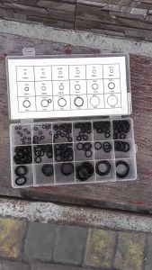 O-ring Set - Oring Seal Kit 225pcs - Karet Ring Set - Seal Set Motor Mobil - Sealing Rings